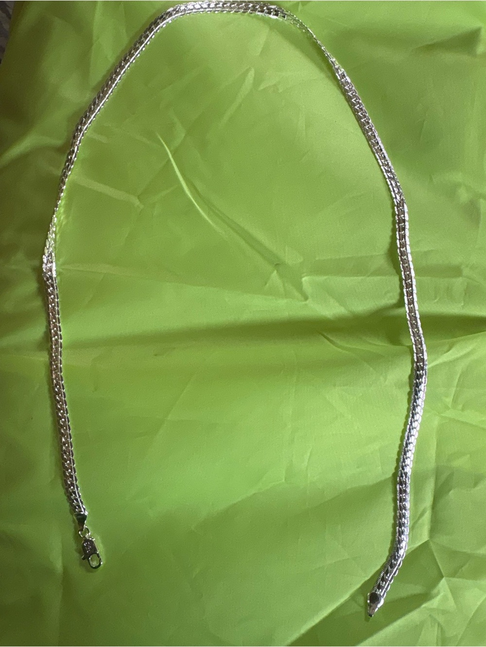 Sterling Silver cuban link Necklace - 22’